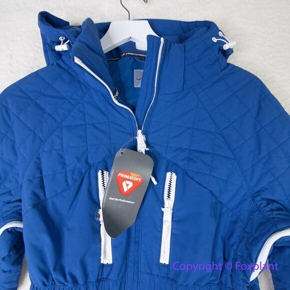 New! Free People Movement All Prepped Ski Jacket in Sapphire Blue size S - Picture 15 of 16